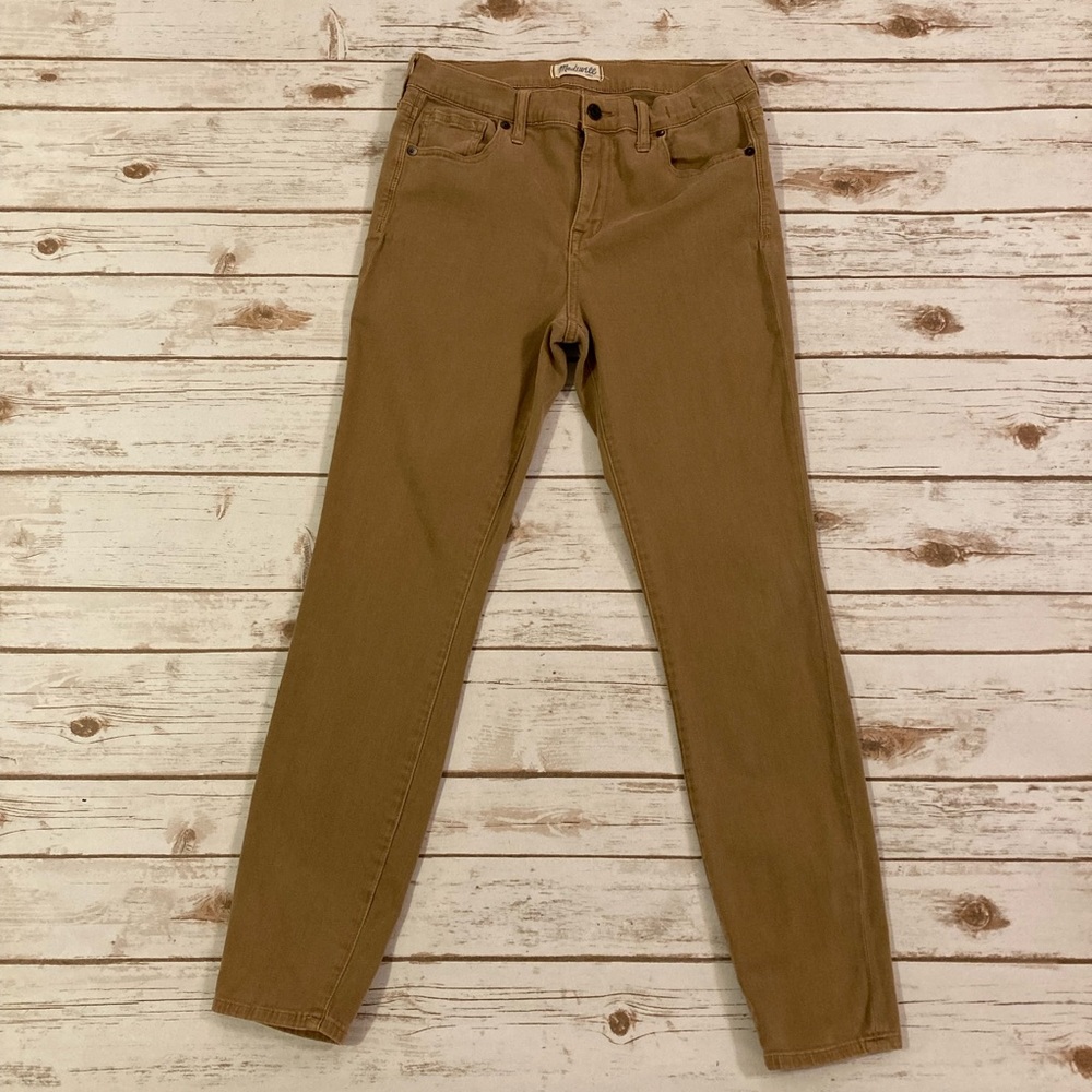 Madewell High Rise Skinny Khaki Pants Size 29